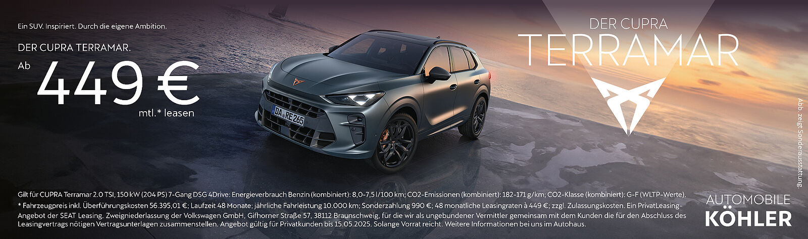 Leasingangebot CUPRA Terramar