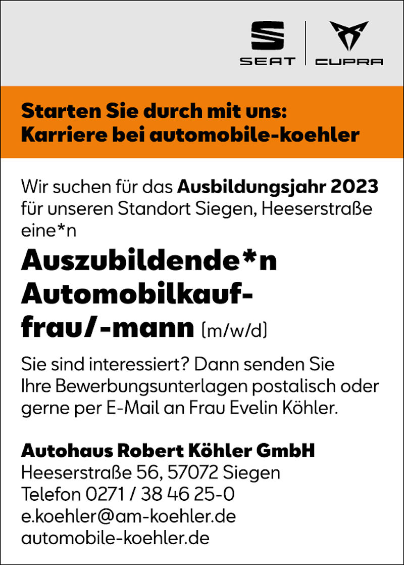 Azubi Automobilkaufmann Heeser (23.9.2022)