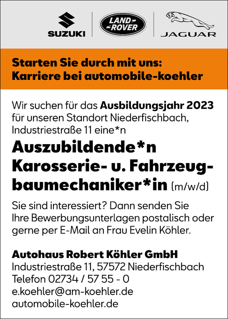 Azubi Karosserie- u. Fahrzeugbaumechaniker Nfb11 (26.10.2022)