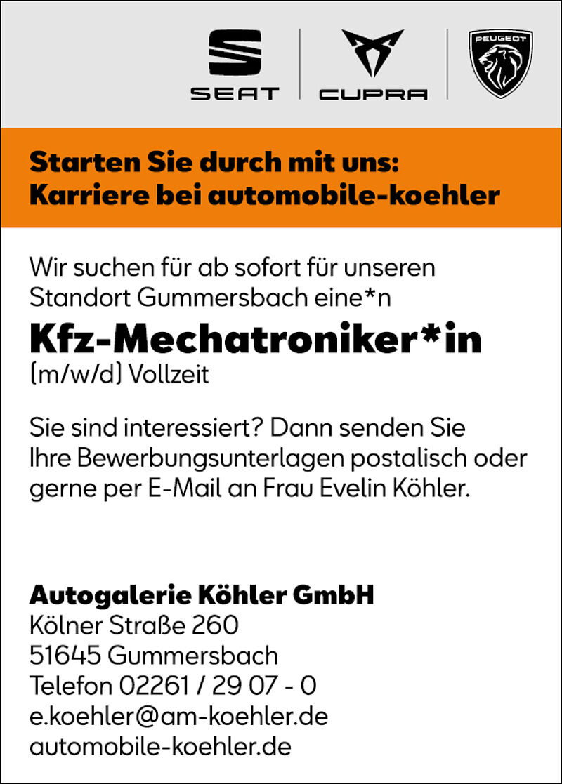 Mechatroniker GM  (23.9.2022)
