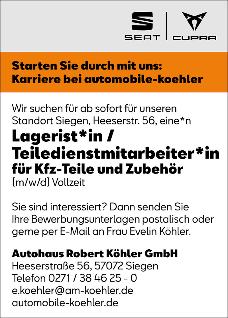 Lagerist Heeser (25.5.2023)